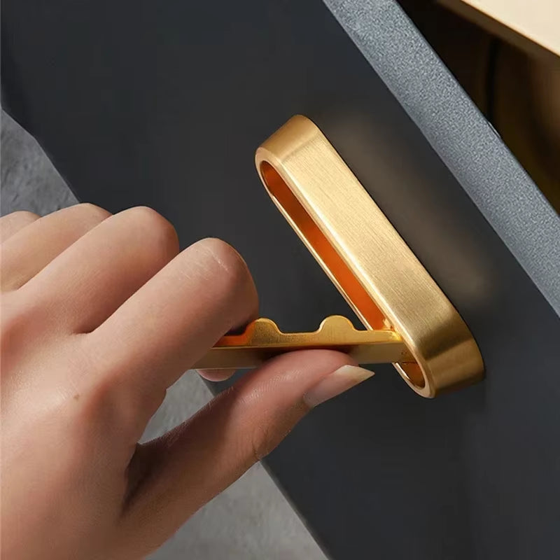 Stylish and Versatile Folding Wall Hook - Perfect for Towel, Coat, and Home Decor Organization in Kitchen and Bathroom
