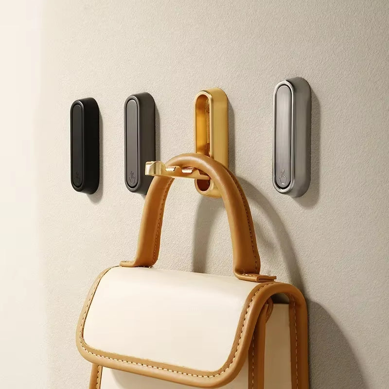 Stylish and Versatile Folding Wall Hook - Perfect for Towel, Coat, and Home Decor Organization in Kitchen and Bathroom