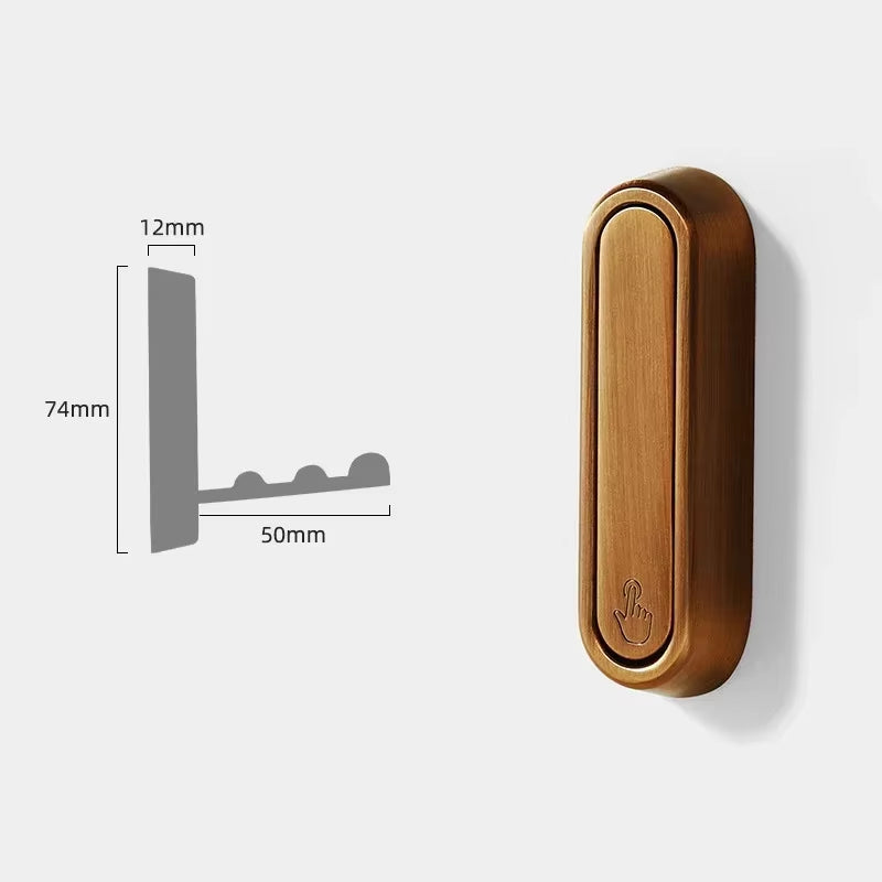 Stylish and Versatile Folding Wall Hook - Perfect for Towel, Coat, and Home Decor Organization in Kitchen and Bathroom
