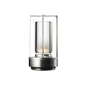 Elegant Aluminum Alloy Crystal LED Touch Table Lamp - Perfect for Restaurants, Camping, and Home Decor