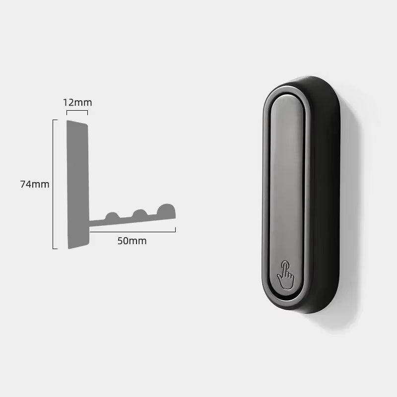 Stylish and Versatile Folding Wall Hook - Perfect for Towel, Coat, and Home Decor Organization in Kitchen and Bathroom