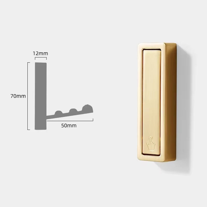 Stylish and Versatile Folding Wall Hook - Perfect for Towel, Coat, and Home Decor Organization in Kitchen and Bathroom