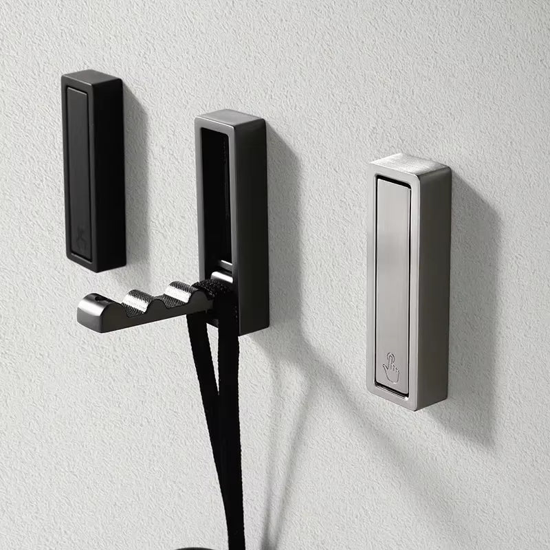 Stylish and Versatile Folding Wall Hook - Perfect for Towel, Coat, and Home Decor Organization in Kitchen and Bathroom